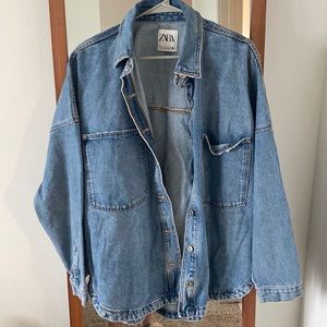 Zara Denim Shacket!